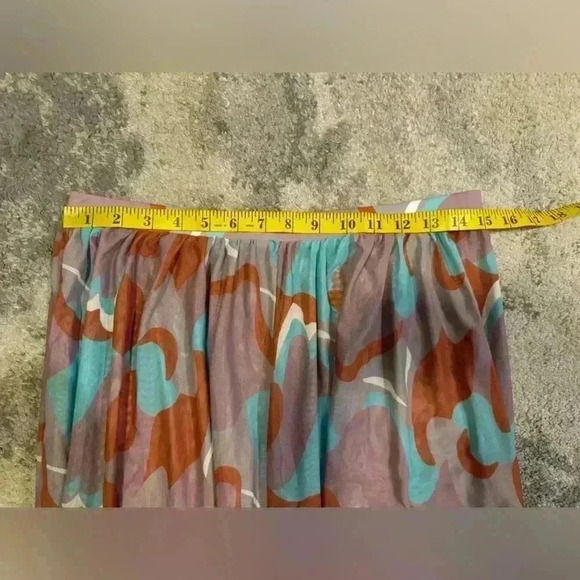 Women’s Purple&Teal See Through Pants - Picture 5 of 8